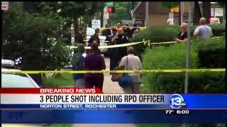 Rochester Police Officer Shot