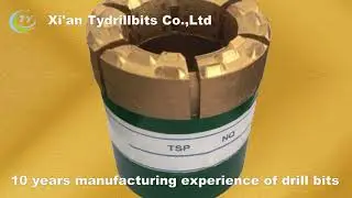 Exploration Drill Bits TSP Diamond Core Drill Bit for mineral exploration