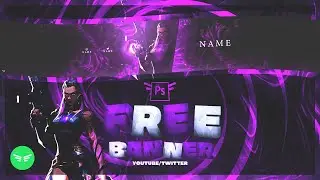 Speed Art - Valorant Reyna FREE CHANNEL BANNER FOR YOUTUBE/TWITTER