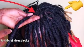 HOW TO FIX and UNFIX ARTIFICIAL DREADLOCKS EVERY STEP@JANEILHAIRCOLLECTION