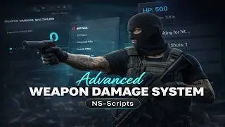 FiveM Script | Advanced Weapon Damage System [QB/QBOX, ESX]