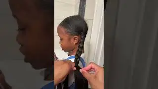 Two Braided Ponytails 🎀 Kids Natural Hairstyles