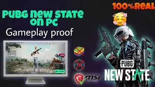 How to play pubg new state on pc || No black screen || works on low end pc, 2gb ram no graphics card