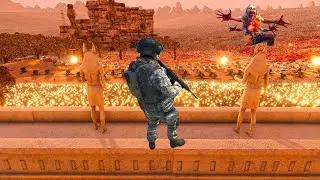 3 million Monsters Attacked on pyramid city | Ultimate Epic Battle Simulator 2 | UEBS 2