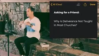 Why Is Deliverance Not Taught In Most Churches?