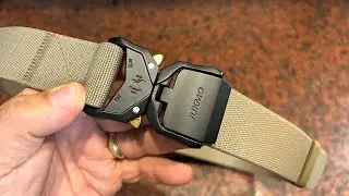 Coolest Buckle Ever - Tactical Belt by JUKMO