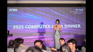 2025 宏正ATEN Computex Gala Dinner - 中英日文美聲活動主持－陳姵瑜 Aya