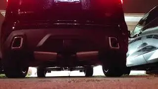 Ford Edge ST Borla cat-back exhaust COLD START