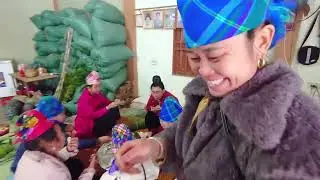 Ngọc béo TV mừng thọ sinh nhật của mẹ 60 tuổi dân tộc Thái đen