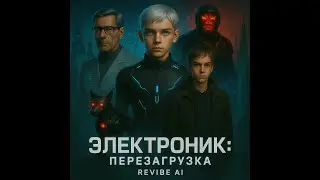 ЭЛЕКТРОНИК: ПЕРЕЗАГРУЗКА | ELEKTRONIK: REBOOTED (AI sci-fi cover)