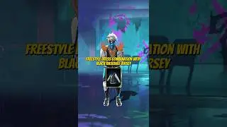 FREESTYLE 🇧🇷 DRESS COMBINATION 👑 WITH BLACK BASEBALL JERSEY 🔥 FREE FIRE 🔥