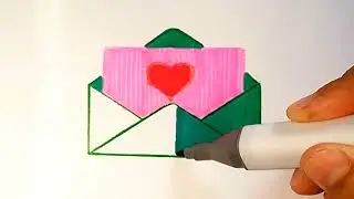 Great Envelope Coloring for Kids