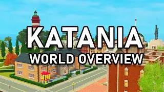 SMALL ISLAND! Katania The Sims 3 World Overview