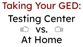 Taking Your GED Test Online vs. At a Testing Center
