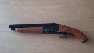 Review Haw San Mad Max Double Barrel Sawn off gas Shotgun