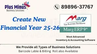 Create a New Financial Year 2025-2026 in Marg ERP Software | Step-by-Step Guide