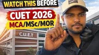CUET 2026 March Exam | Last month strategy |Full Preparation Roadmap (MCA/MSc/MOR) #cuet #mca 