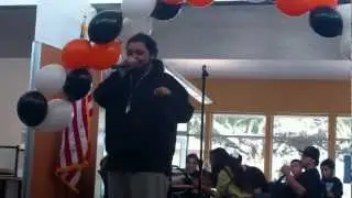 Reedley College Open mic : freestyle rap