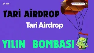 #TARİ YILIN EN B&Uuml;Y&Uuml;K AİRDROP U ASLA KA&Ccedil;MAZ GE&Ccedil; KALMAYIN #airdop #kriptokazan #parakazan #tari