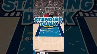 КАК ЗАБИТЬ ДАНК СТОЯ #nba2k #шорты