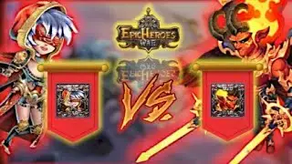 Epic Heroes War PVP MOIRA VS LUCIFER 🔥