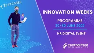 CENTRAL TEST - INNOVATION WEEKS  Programme 2022 -  [Official Teaser]