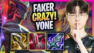 FAKER CRAZY GAME WITH YONE! - T1 Faker Plays Yone MID vs Ryze! | Season 2026