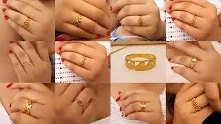 Latest Light 22k Gold Ring Designs 2022 with Weight and Price