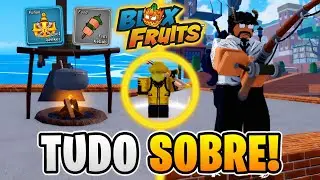 COMO OBTER e UPAR a VARA de PESCA + COMO COZINHAR na NOVA UPDATE 27 do BLOX FRUITS