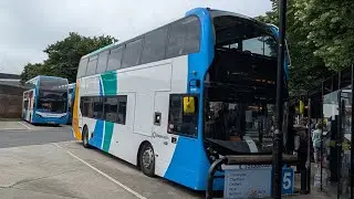 BROKEN DIFF! - Stagecoach South East SN66 VVW 10708 Enviro400 MMC