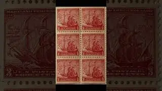 #shorts US 4 Block Stamp  Collection Pt 18. Plate Blocks Continued,Early 1930s. Links In Description
