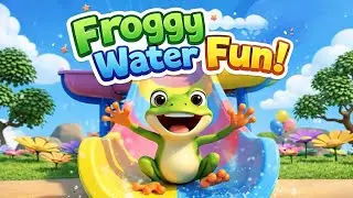 Jump with the Happy Frog! | Fun Kids Rhyme & Cartoon | Pompu Kiddz