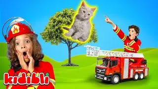 Amazing Fire Trucks in Action 🚒 Educational Firefighter Rescue Adventures for Kids | Kidibli