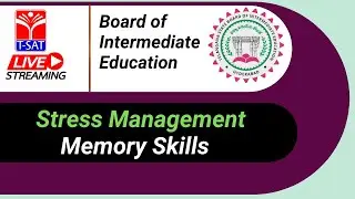 TSBIE | Stress Management - Memory Skills | T-SAT Network