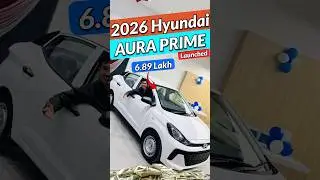 2026 Hyundai Aura Prime SD Price & Mileage | Aura Base Model Review #shorts #hyundai #aura #cngcars