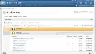 Улучшенные представления Kanban-доски и доски задач в Rational Team Concert 5.0.1