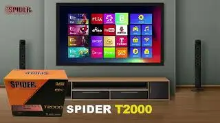 ٍSpider Receiver T2000 4K LAN Wifi