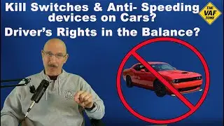 Kill Switch on all cars and Speed Limiting Device on cars in California. Drivers rights under attack