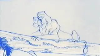The Lion King Mufasa&rsquo;s Ghost [Pencil Test] HD