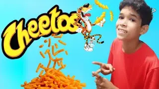   Contei  todos os cheetos do pacote😱 - Fam&iacute;lia Davi