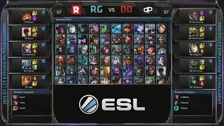 Reason Gaming vs Different Dimension Game 1 | EU LCS Expansion Tournament Spring 2015 | RG vs DD G1