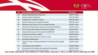 Highlights into the budget for 2026