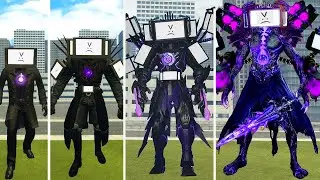 EVOLUTION OF NEW COMBINE UPGRADED TITAN TV MAN VS ALL 1-70 SKIBIDI TOILET BOSSES In Garry's Mod!