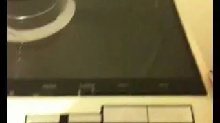 Technics SL-10 linear tracking turntable in action