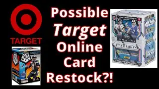 Will Prizm Football Drop Soon on Target?! Let's Find Out! Target Sports Card Drop Watch!