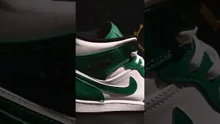 NEW NIKE AIR JORDAN 1 MID 'LUCKY GREEN' (GRADE-SCHOOL) #jordan #newjordans #nikejordan1 #nikejordan