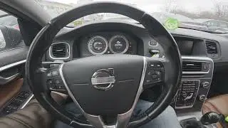 Volvo S60 II (2010-2019) &mdash; Как отрегулировать яркость приборной панели