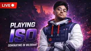 🔴 PLAYING ISO  RANK PUSH | VALORANT LIVE WITH SHADOW, PLAYING WITH RANDOMS