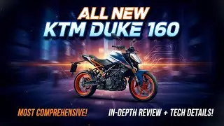 2025 All New KTM Duke 160 | Most Comprehensive and Detailed Review 😊