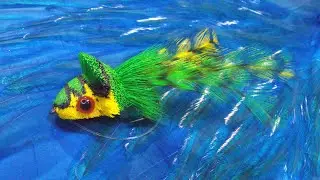 Fly Tying: Hairbugs 201, Pt 3 The Dahlberg Diver Frog